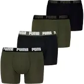 Puma Boxershorts donkergroen / zwart / wit