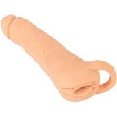 Nature Skin - 2in1 kunstvagina en penismantel - 23cm - huidkleur