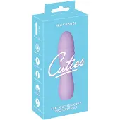 Cuties Mini 3 - oplaadbare, waterdichte spiraal vibrator (paars)