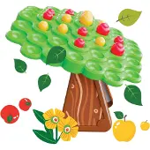 Quercetti evenwichtsspel appelboom - educatief spel voor kinderen