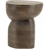 By-Boo Bijzettafel Side table Cobble - Brown
