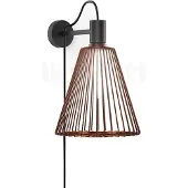Wever & Ducre Wirro Cone Wandlamp Rust Steel | Cable plug with dimmer switch