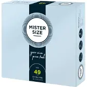Mister Size Passion & Love Condoms Pure Feel 49 mm - Size S
