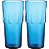 Iittala Solare drinkglas hoog 39 cl 2-pack Elektrisch blauw