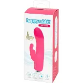 Happy Rabbit - mini rabbit vibrator - oplaadbaar - siliconen - roze