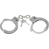Rimba Metal Police - handboeien - metaal - zilver