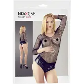 NO:XQSE - dames netshirt - zwart - S/L