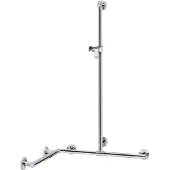 Keuco Douche Handl m BR-Stg Plan Care re li o. Er is gratis 10971097 1263mm verchroomde