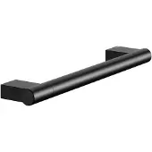 Keuco Handgreep, zwart mat, 35,1 cm lang, belastbaarheid 115 kg, voor badkuip en douche, wandmontage, ook als badgreep, Plan