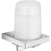 Keuco Edition 11 - Zeepdispenser met houder, 180 ml, mat glas/chroom 11152019000