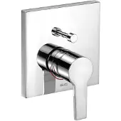 Keuco Wastafel eindigen Edition 11 f UP m Sicherungseinr. vierkant verchroomd