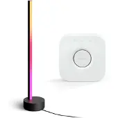 Philips Hue Bundel: Signe Gradient Tafellamp Zwart + Bridge