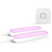 Philips Hue Bundel: 2x Play Lightbars Wit + Bridge