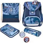 Herlitz 400197519 rugzak voor school, model UltraLight Plus "Tech Mech"