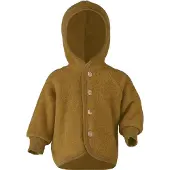Engel Vest - Wol - Saffraanmelange - - 62/68 - Vesten