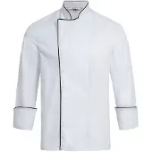 Greiff 5581 Koksbuis Paspel Regular Fit Gastro | Maat: XXL