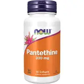 Now Supplementen Pantethine (co-enzym A-precursor) 300 mg Cardiovasculaire gezondheid* 60 softgels