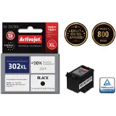 ActiveJet AH-302BRX inktpatroon voor HP-printers; vervanging voor HP 302XL F6U68AE; premium kwaliteit; 20 ml; zwart