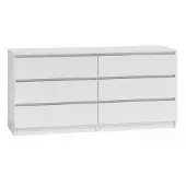 Top E Shop Topeshop M6 140 BIEL, dressoir met 2 lades en 3 deuren