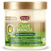 African Pride Olive Miracle Leave-In Conditioner Cream