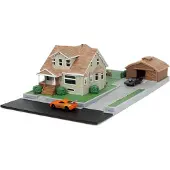 Jada F&F Nano Doms House Display Diorama 1:24 Auto