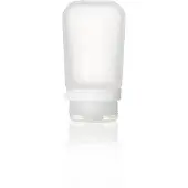 Human Gear - GoToob+ - reisflesje - flacon - herbruikbaar - lekvrij - lichtgewicht - Medium - 74ML - Clear