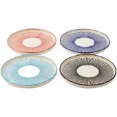 Pols Potten Bord Marine Striped Multi (Set van 4)
