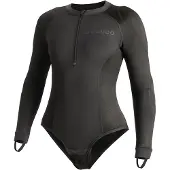 Pando Moto Shell WW Zwart 02 Bodysuit voor dames Zwart 3XL