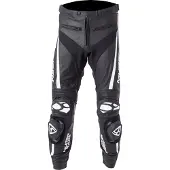 MUGENRACE RBRS-1 Zwart Witte Leren Broek Maat 4XL