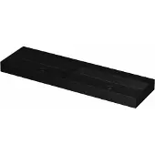 Ink Wastafel united 1600x450x110 mm mat zwart 0206494
