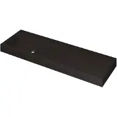 Ink Wastafel Momento 1400x450x90 mm Quartz zwart 3421255