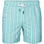 Petrol Industries Zwemshorts 'Reefway' turquoise / wit