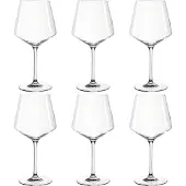 Leonardo Puccini bourgogne glazen - 6 stuks