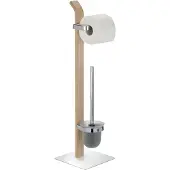 Wenko Toiletset Samona Nature met toiletrollenhouder
