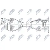 NTY NPW-AU-027 Aandrijfas