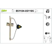 Valeo 851104 Raammechanisme
