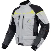 Rukka Ecuado-R motortextiljas, lichtgrijs/neon, maat 50