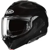 HJC F100 Solid Metal Zwart Systeemhelm Maat XL