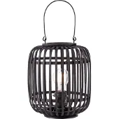 Brilliant Tafellamp Woodrow zwart hout