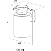 Tiger Zeepdispenser Tiger Colar RVS Glans
