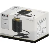 Calex Lampvoet | (E27, Tot 60W, Rond, Zwart marmer)