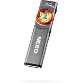 NEBO Slim Mini Zaklamp - 250 Lumen - Oplaadbaar - Spatwaterdicht - Zwart