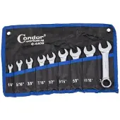 Condor werkzeug 4409 Set ring- / steeksleutel