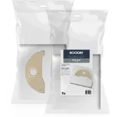 SQOON Stofzuigerzakken geschikt voor Kärcher A2004 - Gelijk aan model: 6.904-322.0 - High Filtration voor industriële toepassingen - 5 Stuks