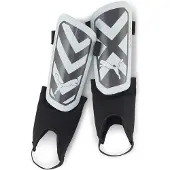 Puma ULTRA Light Ankle Unisex Scheenbeschermer - Black-White - Maat S