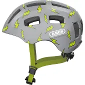 ABUS Fietshelm YOUN-I 2.0 grey flash S - 48-54 cm - grijs - Geschikt voor gebruik op elektrische fietsen - stadsfietsen - 240 g