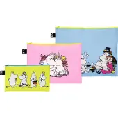 LOQI Zip Pockets - Moomin Together