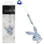 Playboy Bunny - hanger - Swarovski - blauw