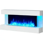 Balderia Nivaro Elektrische Wandhaard - Wit