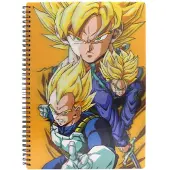SD Toys Dragon Ball Notebook met 3D-Effect Saiyans Stationery